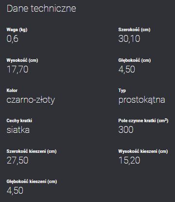 Kratka wentylacyjna czarno-złota 17x30 kominkowa dane techniczne.jpg