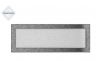 Kratka wentylacyjna czarno-srebrna 17x49