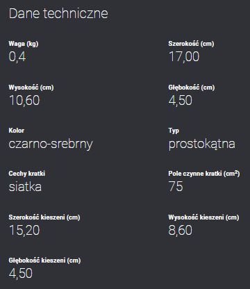 Kratka wentylacyjna czarno-srebrna 11x17 kominkowa dane techniczne.jpg