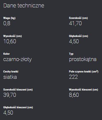 Kratka wentylacyjna czarno-złota 11x42 kominkowa dane techniczne.jpg