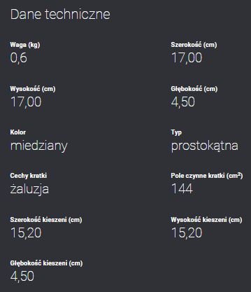 Kratka wentylacyjna miedziana z żaluzją 17x17 kominkowa dane techniczne.jpg
