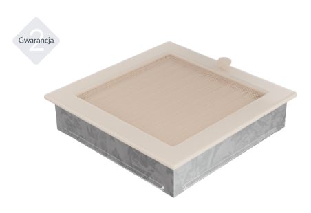 Kratka wentylacyjna kremowa z żaluzją 22x22 kominowa.jpg