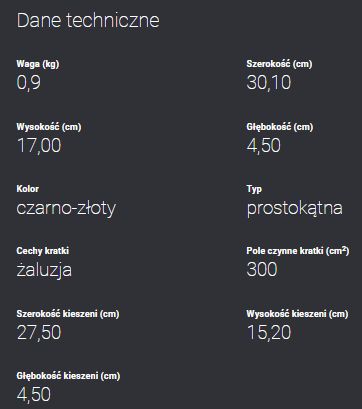 Kratka wentylacyjna czarno-złota z żaluzją 17x30 dane techniczne.jpg