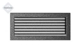 Kratka wentylacyjna czarno-srebrna z żaluzją 17x37.jpg
