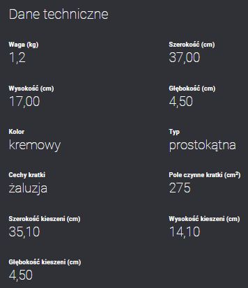 Kratka wentylacyjna FRESH kremowa 17x37  opis.jpg