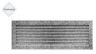Kratka wentylacyjna FRESH czarno-srebrna 17x49