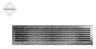 Kratka wentylacyjna FRESH czarno-srebrna 17x70