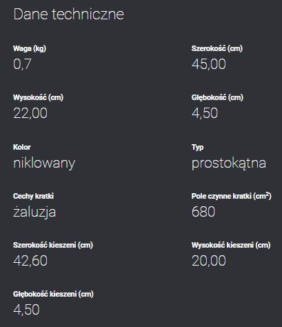 Kratka kominkowa Venus niklowana z żaluzją 22x45 opis.jpg