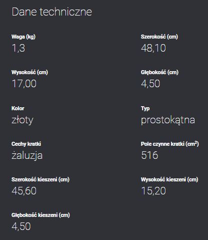 Kratka kominkowa pozłacana z żaluzją 17x49 dane techniczne.jpg