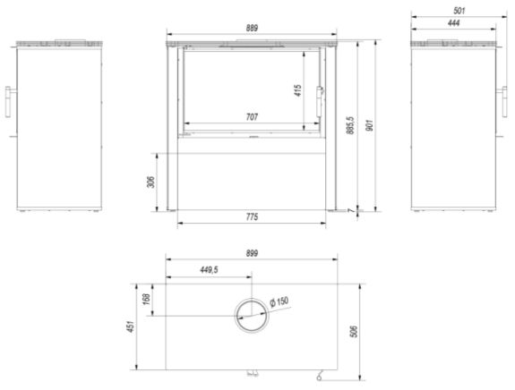 piec wolnostojący JUNO 12 panel biały wymiary.jpg