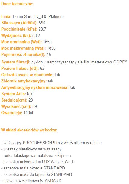 Zestaw SC 335 PLATINUM + akcesoria PROGRESSION DANE TECHNICZNE.jpg