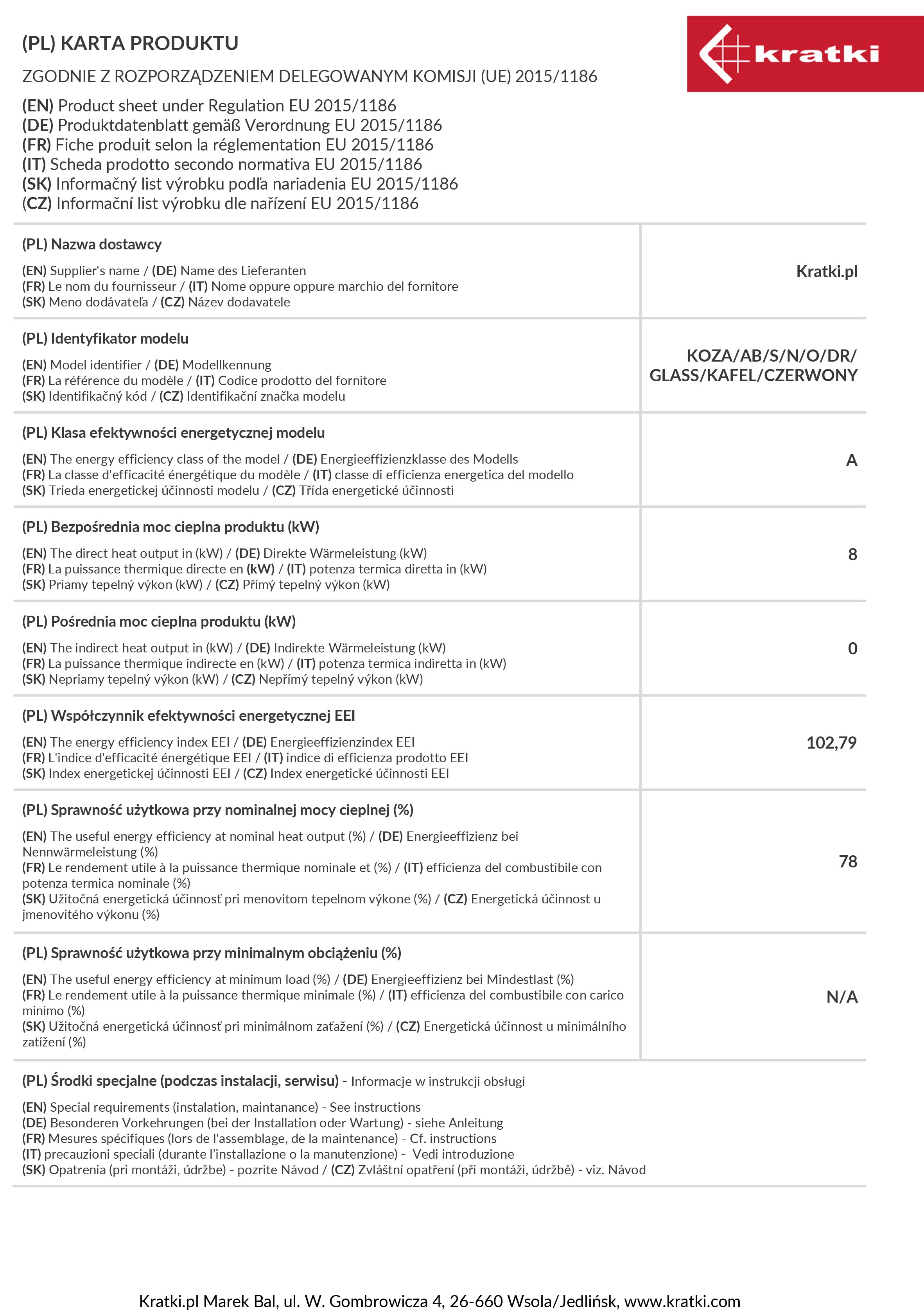 Koza AB S N O DR Glass kafel czerwony karta energetyczna.jpg